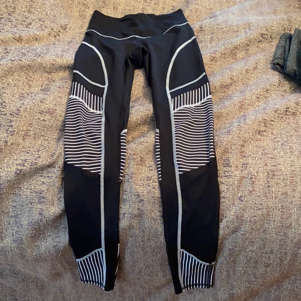Black and white leggings